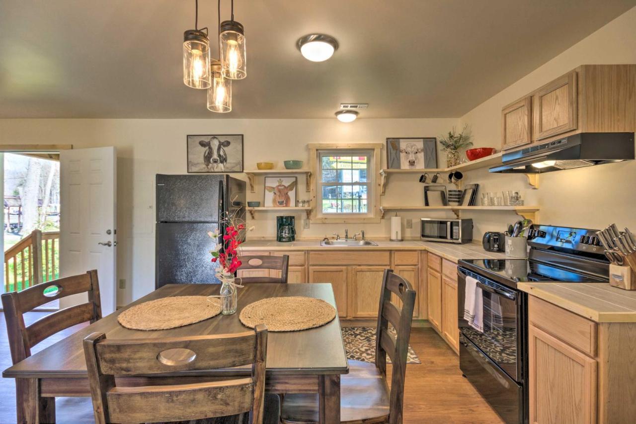 Cozy Smoky Mountain Cabin By Tuckasegee River! 브라이슨시티 외부 사진