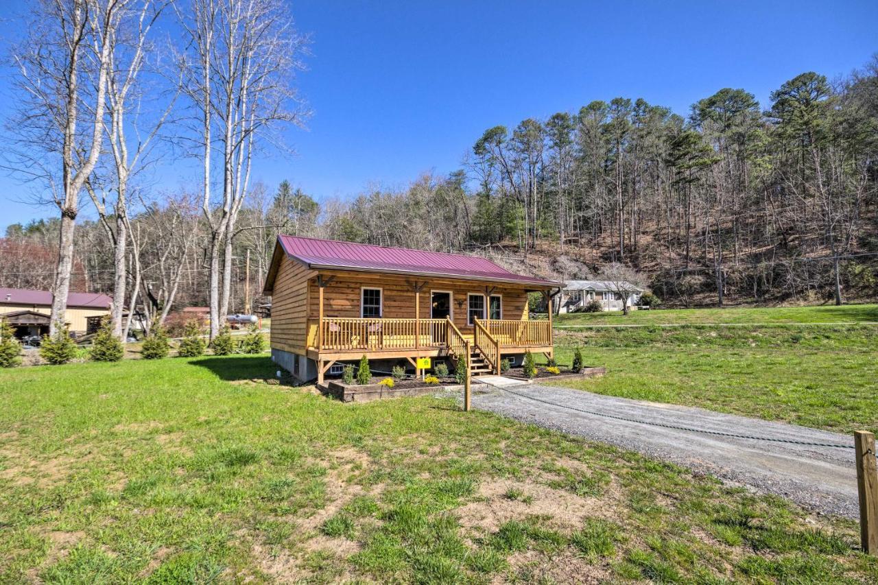 Cozy Smoky Mountain Cabin By Tuckasegee River! 브라이슨시티 외부 사진