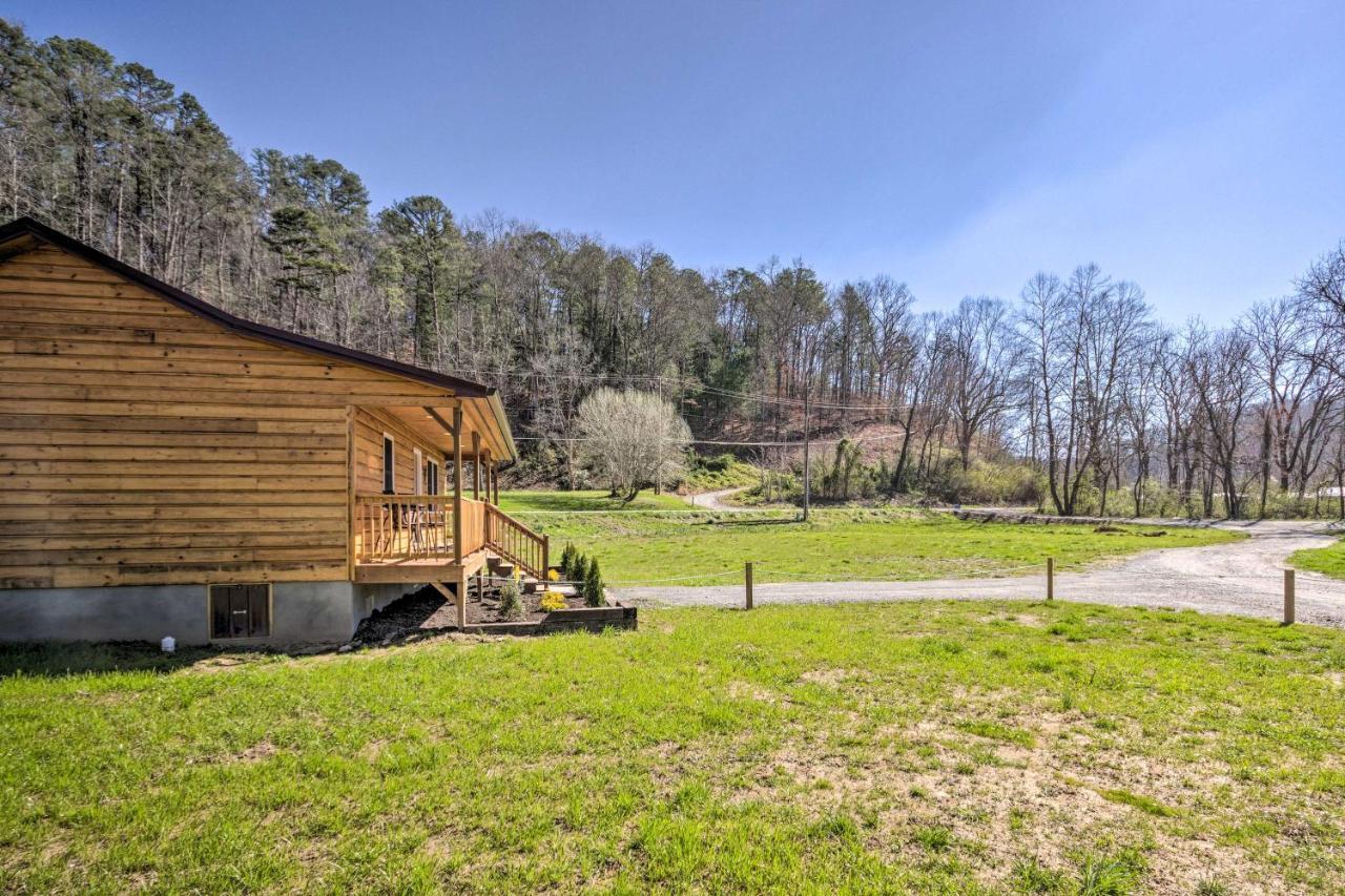 Cozy Smoky Mountain Cabin By Tuckasegee River! 브라이슨시티 외부 사진